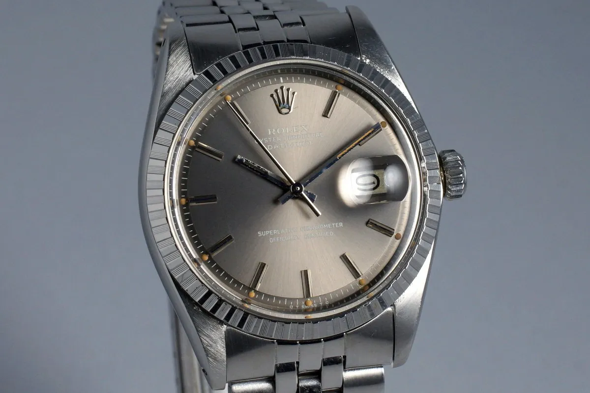 1972 Rolex DateJust 1603 Gray Sigma Dial