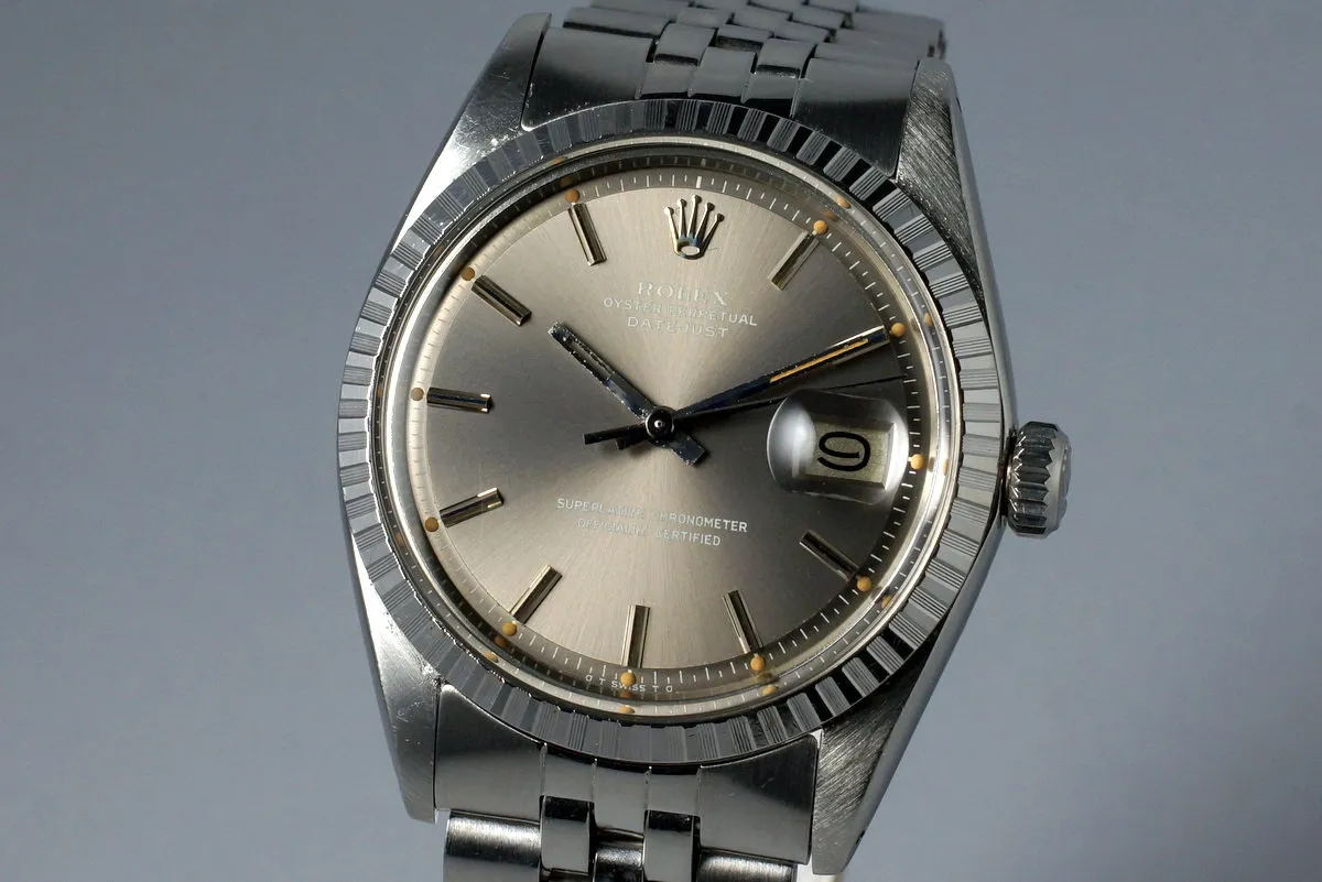 1972 Rolex DateJust 1603 Gray Sigma Dial