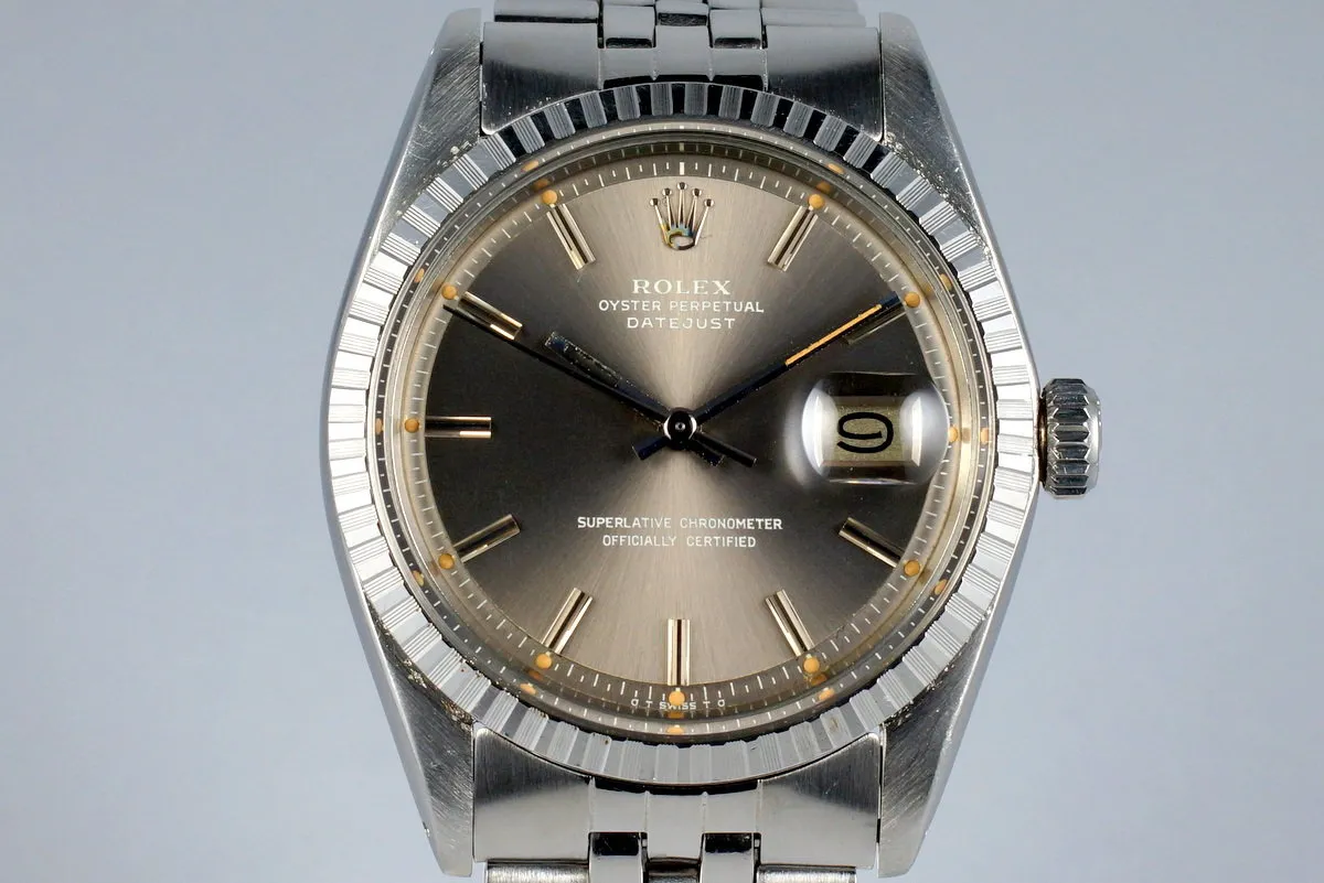 1972 Rolex DateJust 1603 Gray Sigma Dial