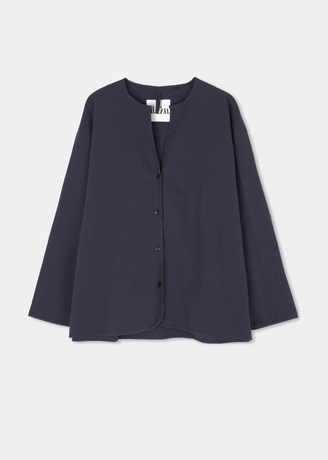 AIAYU DOMUS - Pyjamas Seersucker - Navy