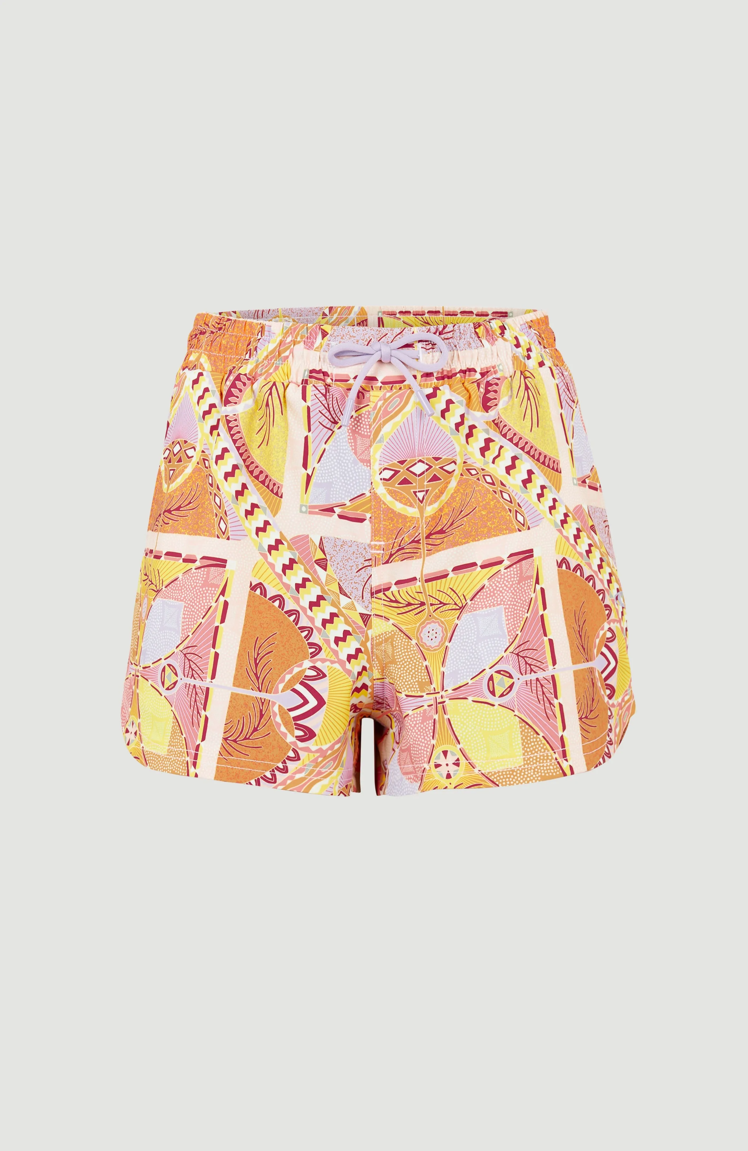 Anglet Swim Shorts | Yellow Scarf Print