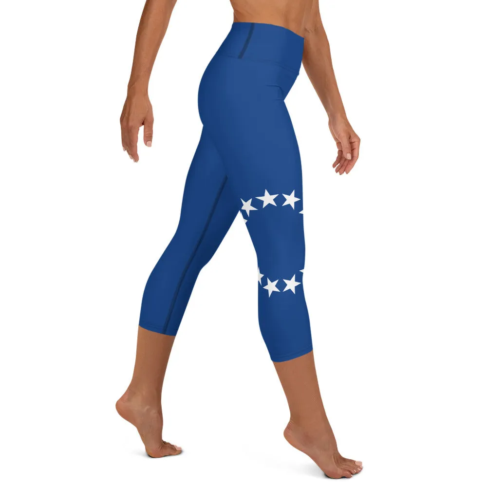 Betsy Ross Yoga Capri Leggings