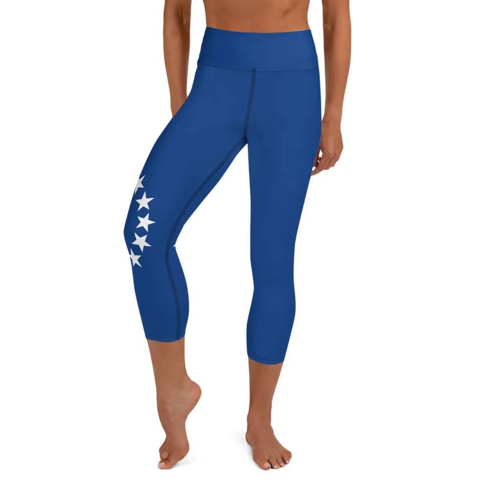 Betsy Ross Yoga Capri Leggings