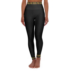 Black Gold High Waisted Yoga Leggings | High Waisted Yoga Leggings for the Perfect Fit! | High Waisted Yoga Leggings for Ultimate Comfort