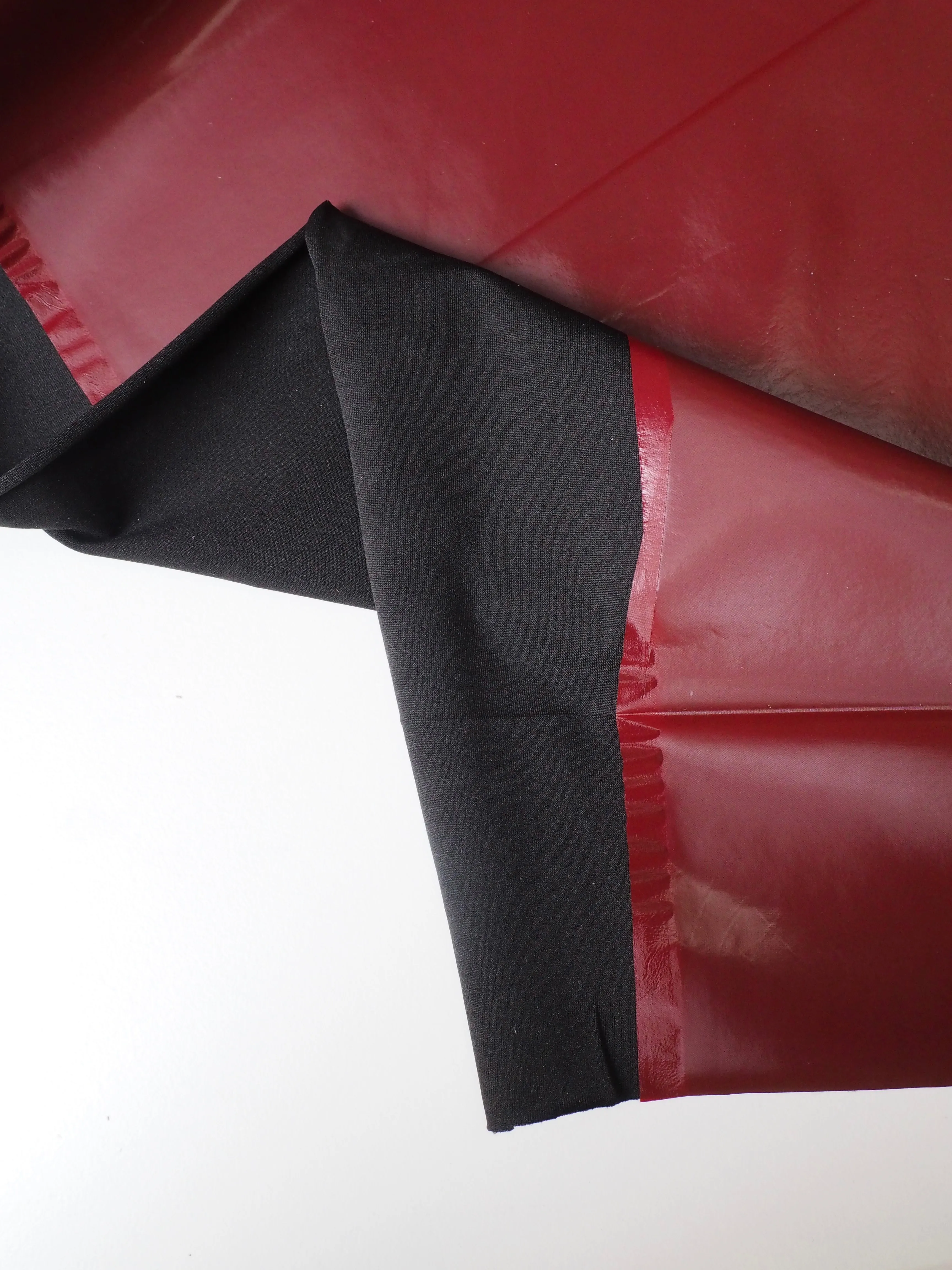 Burgundy Lightweight Stretch Pleather