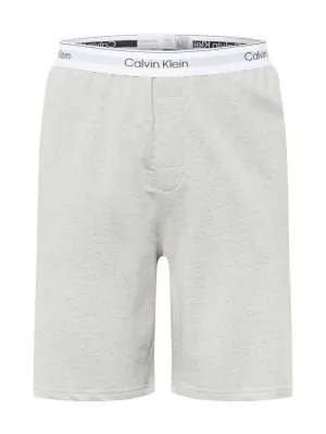 Calvin Klein Regular Pajama Pants, Gray/Speckled Gray