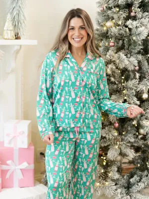 Charlotte Bubbly & Bright Pajamas Pants Set by Mary Square