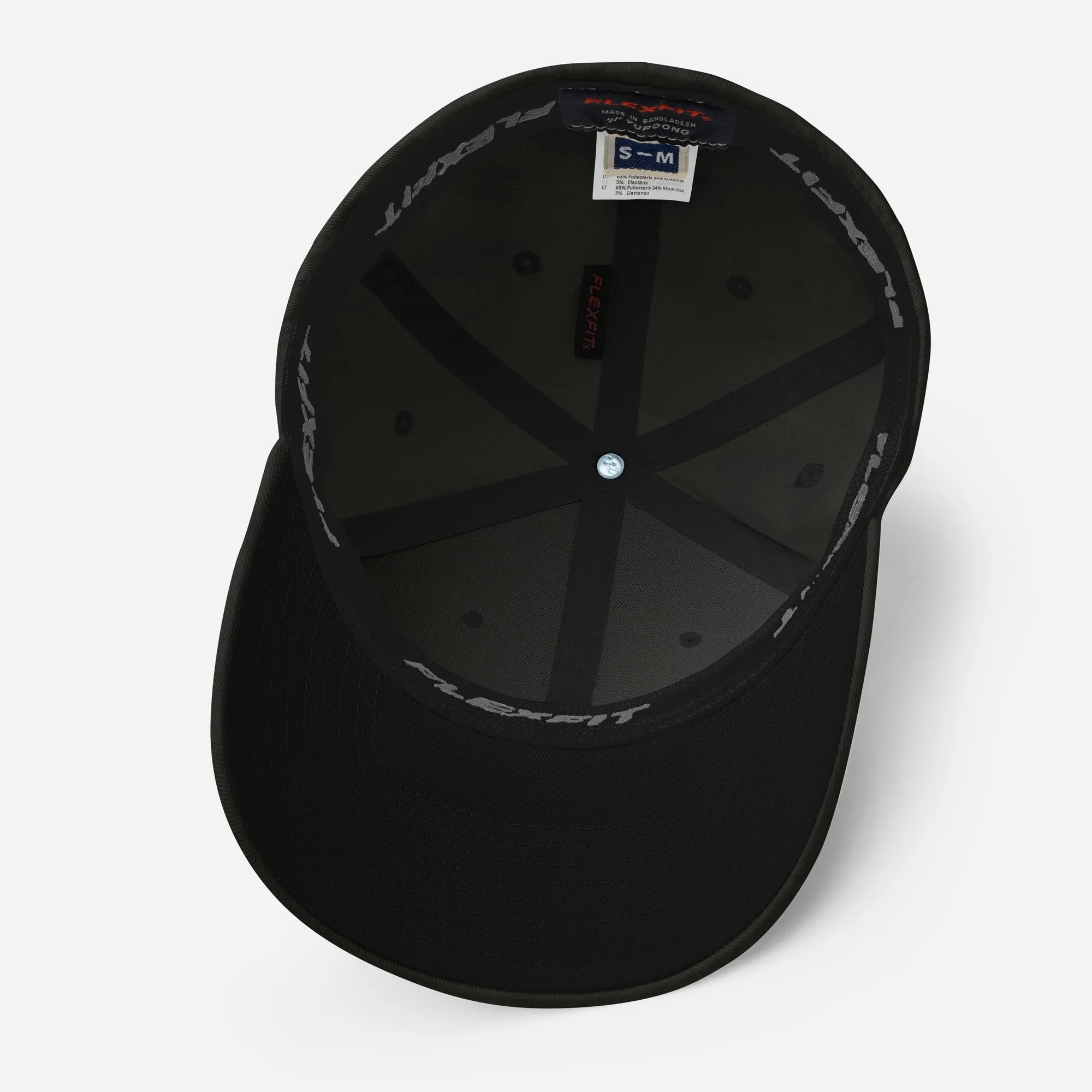 Dyke Embroidered Closed Back Cap