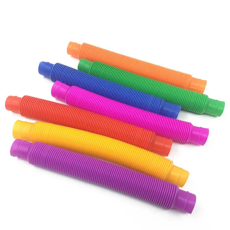 Fidget Pop Tube Assorted Colours