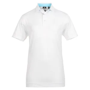 FootJoy Stretch Dot Print Lisle Golf Shirt