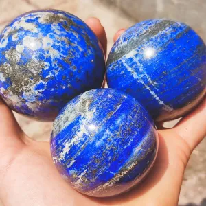 Himalayan Lapis Lazuli Crystal Sphere