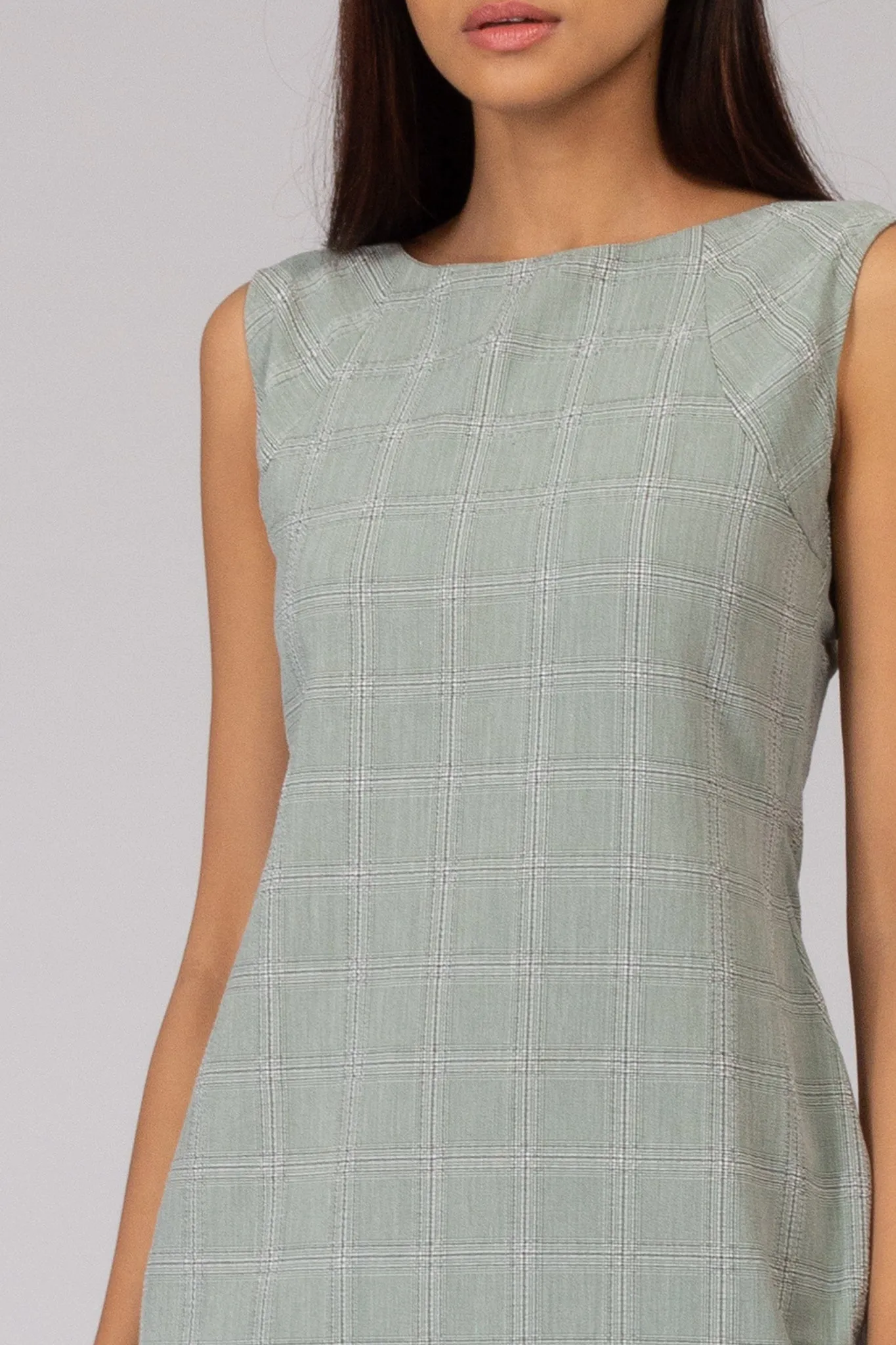 Laurel Herringbone Shift dress