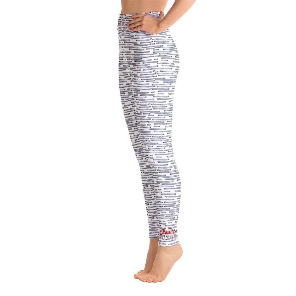 Nautical Crew Yoga Leggings