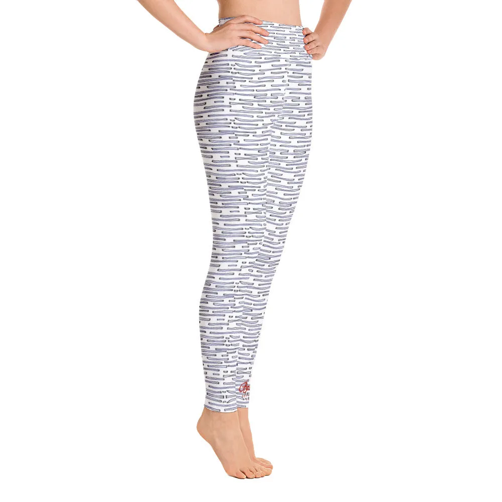 Nautical Crew Yoga Leggings