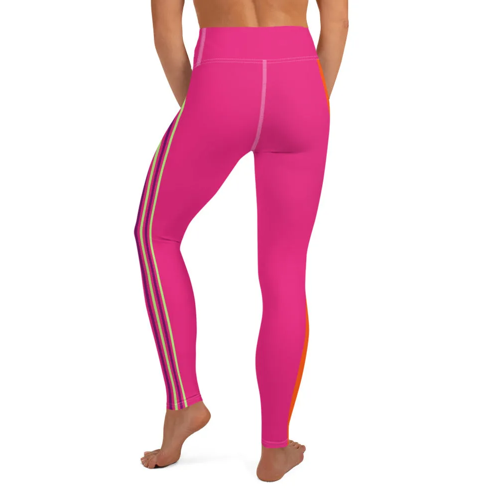 Pink Yoga Leggings.