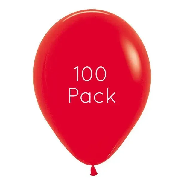 Red Balloons - 100 Pkt