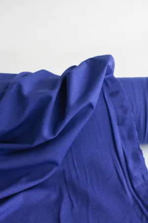 Rigatoni - Italian Four Way Stretch Modal | Royal Blue