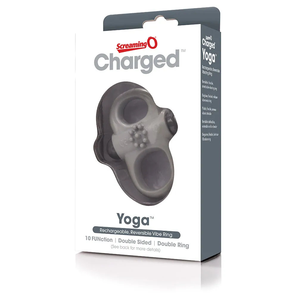 Screaming O Charged Yoga Vooom Mini Vibrator Grey