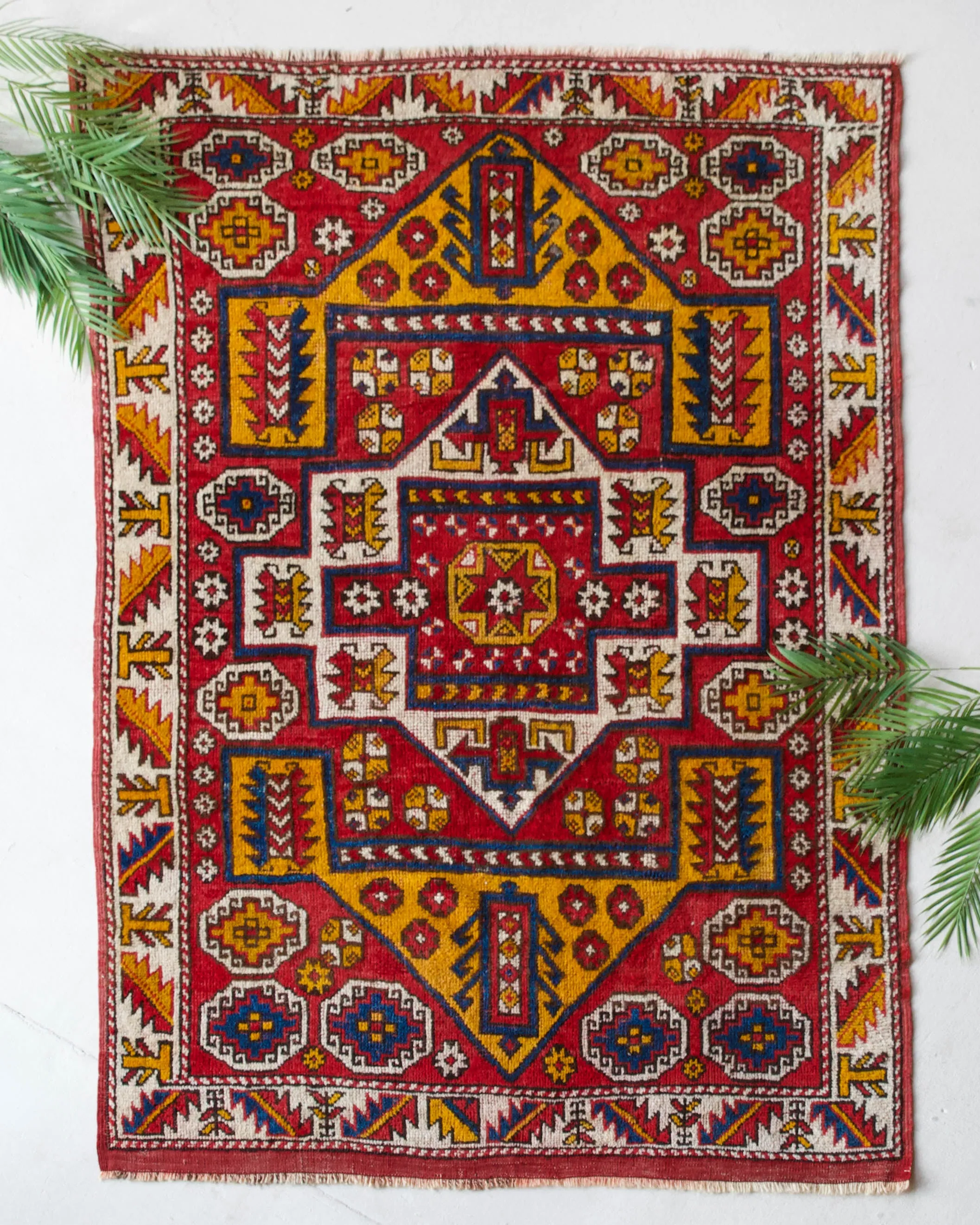 Semi-Antique Canakkale Rug 4'8"x6'7"