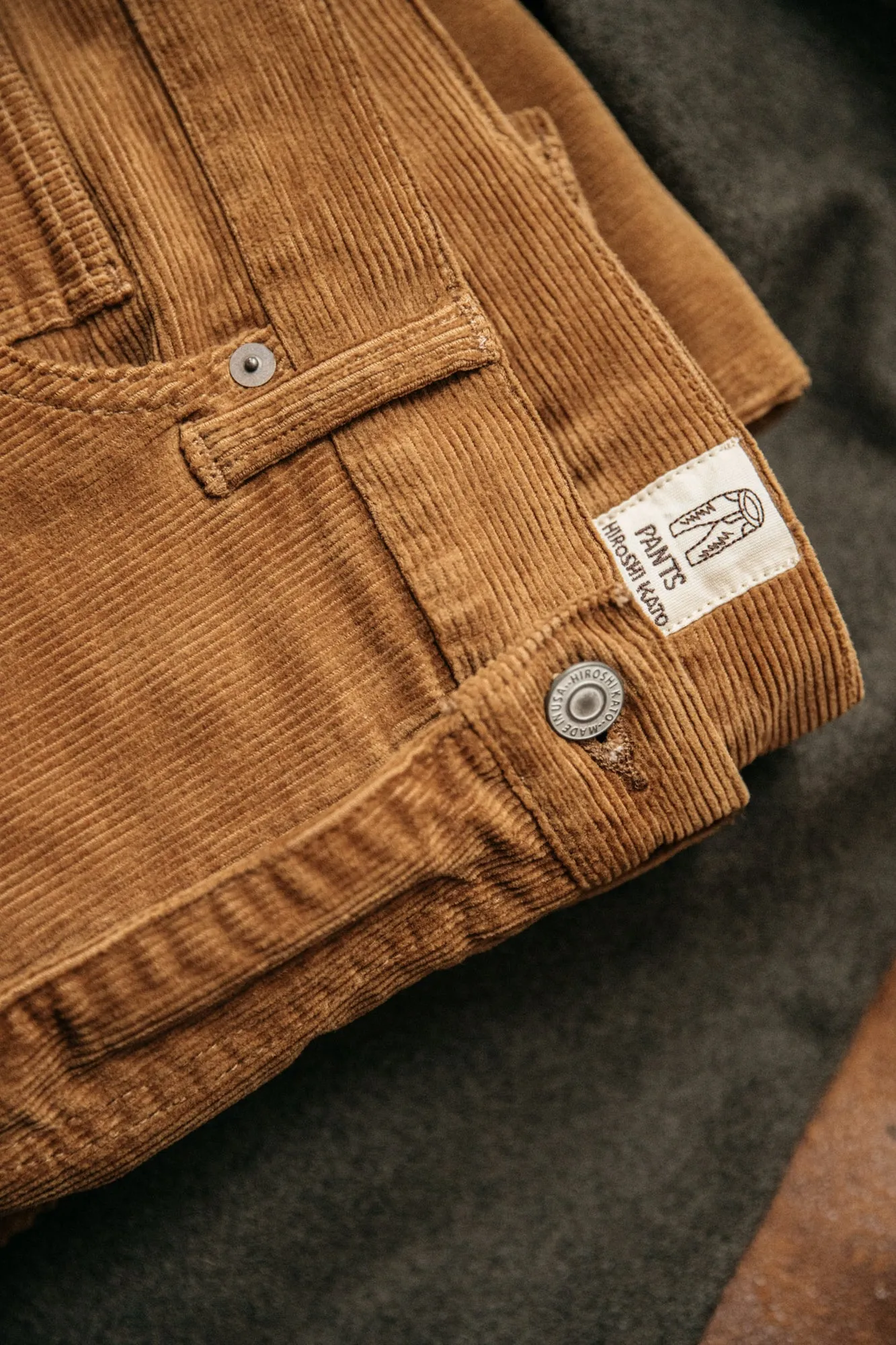 The Pen Slim Stretch 16w Corduroy - Brown