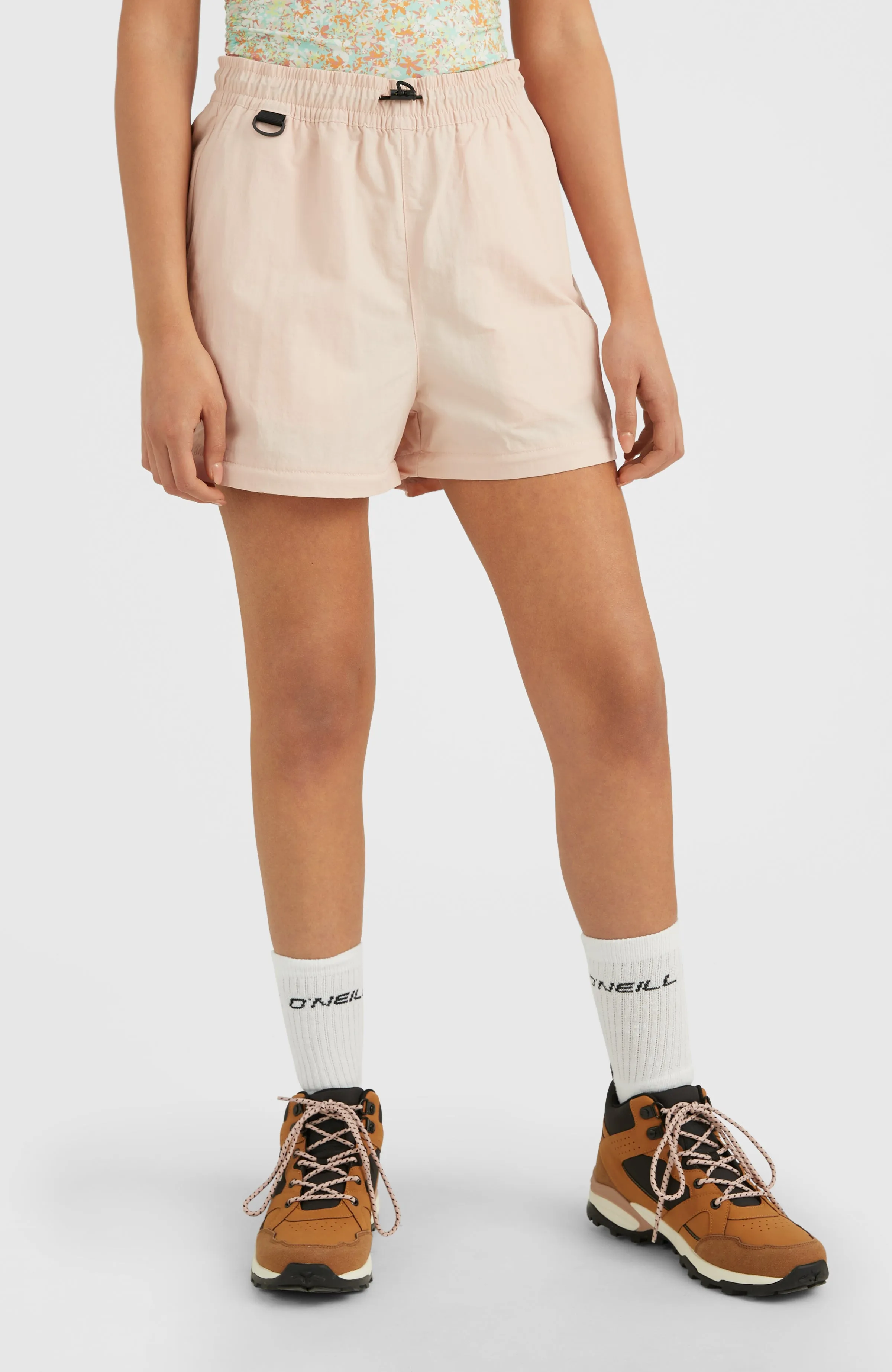 Tour Convertible High-Waist Zip Pants | Peach Whip