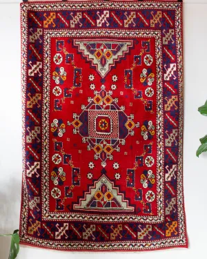 Vintage Canakkale Rug 5'4"x8'2"