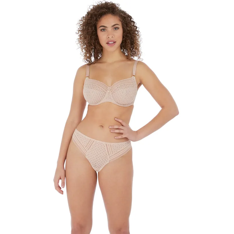 Viva Lace Brazilian Brief Natural Beige - Freya