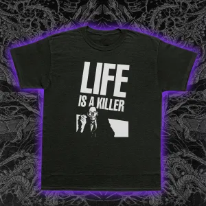 William Burroughs Life Is A Killer Slim Fit Tee